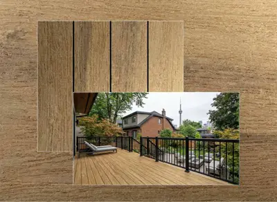 Grandé Hardwood Decking decking board
