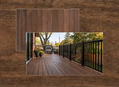3Peaks Thermal Red Oak Decking decking board